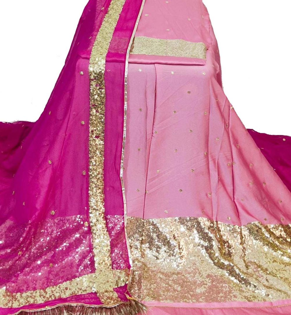 Sky Blue And Pink Color Combination Party Wear Designer Lehenga Choli With  Dupatta :: MY SHOPPY LADIES WEAR