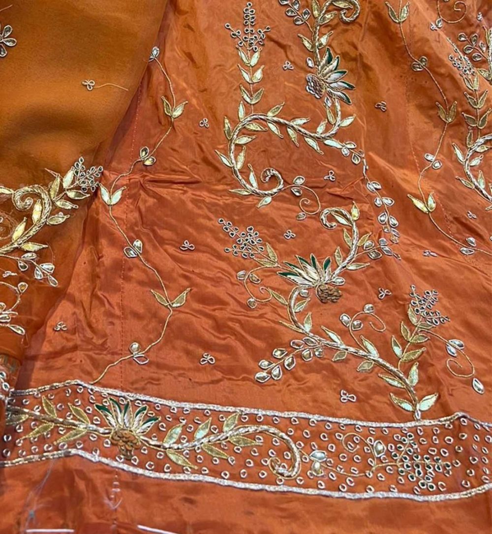 Cheeku Colour Poshak with Heavy Zardoji Work -BEERUZC4