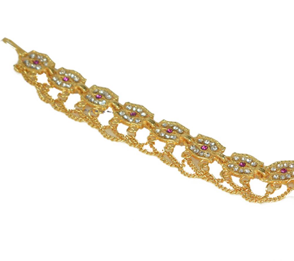 Marwadi Rakhadi with American Diamond and Pearl