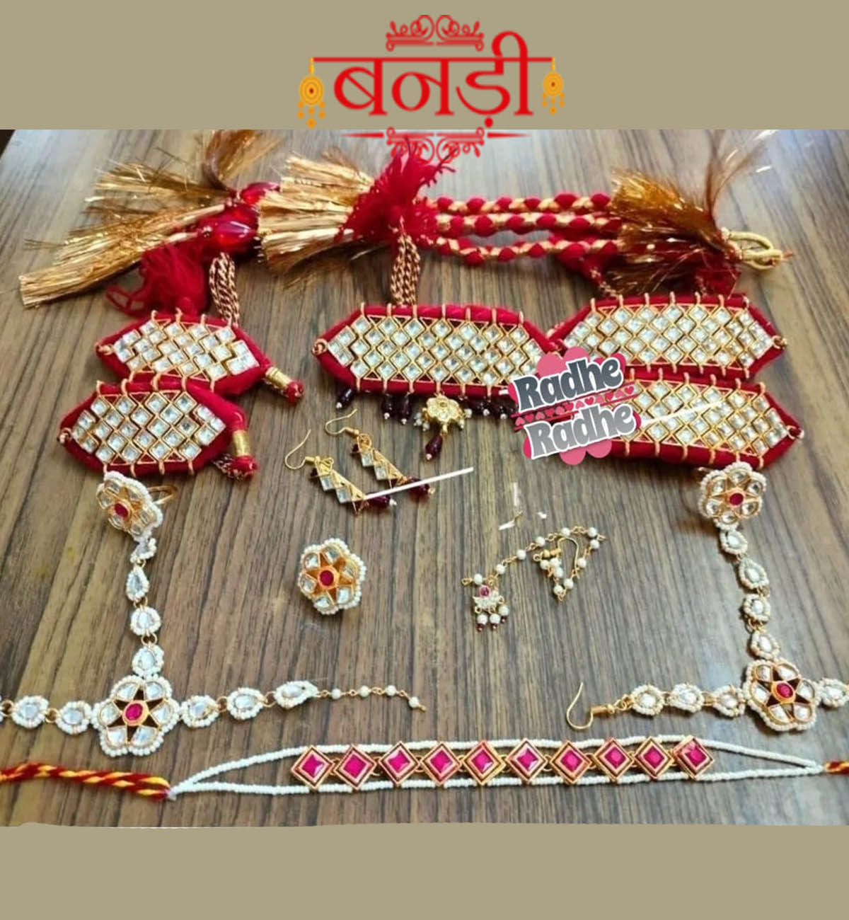 rajputi jewellery for kids