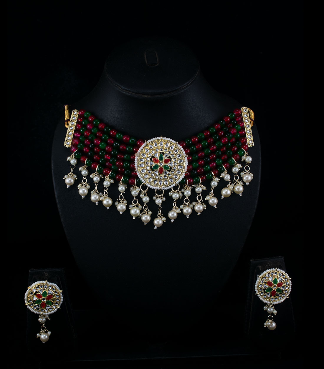 Elegant Partywear Choker Multi-color