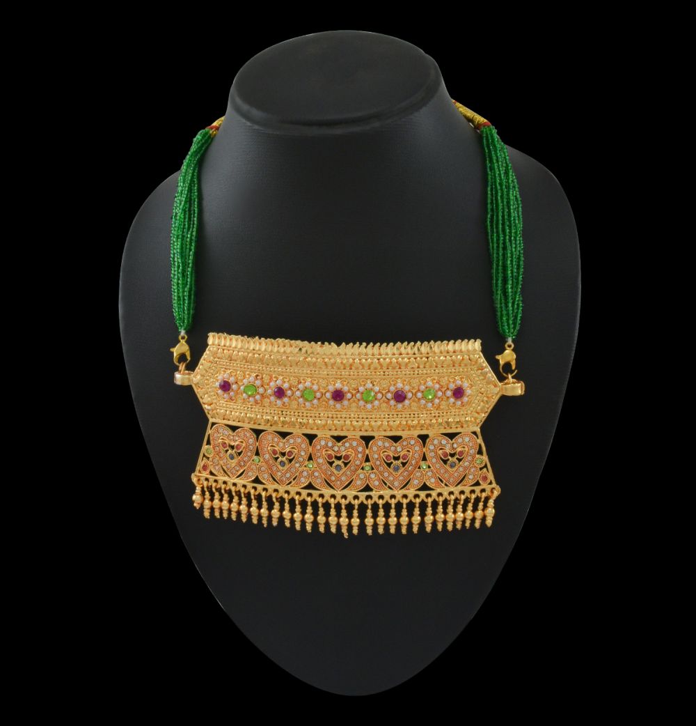 Green Royal Traditional Tediyaa and Timaniyaa Set