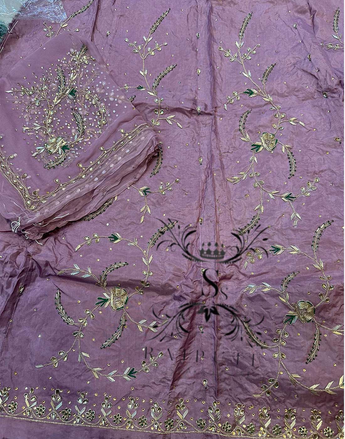 Rajputi Poshak in Light Purple