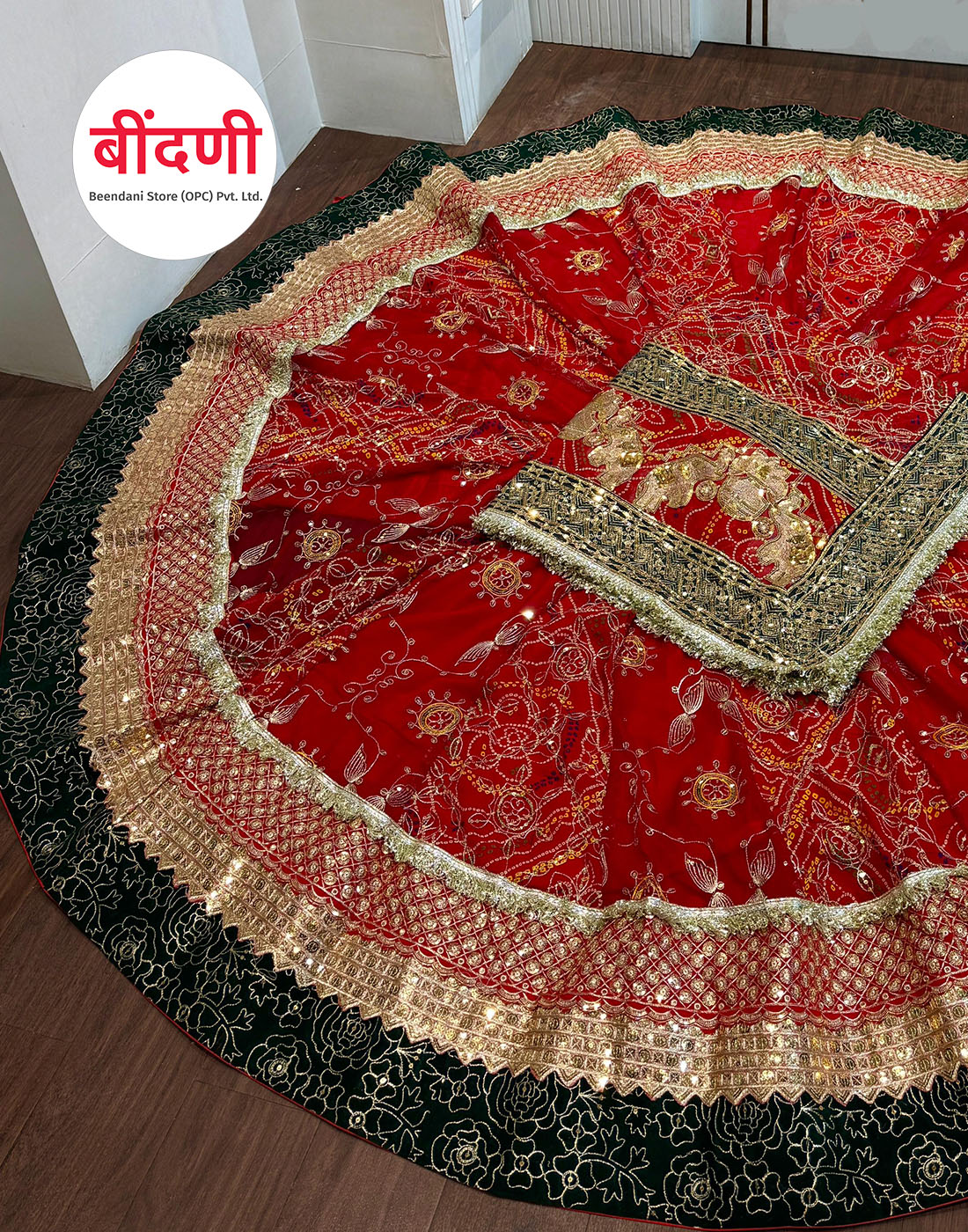 Full Gher Rajputi Poshak