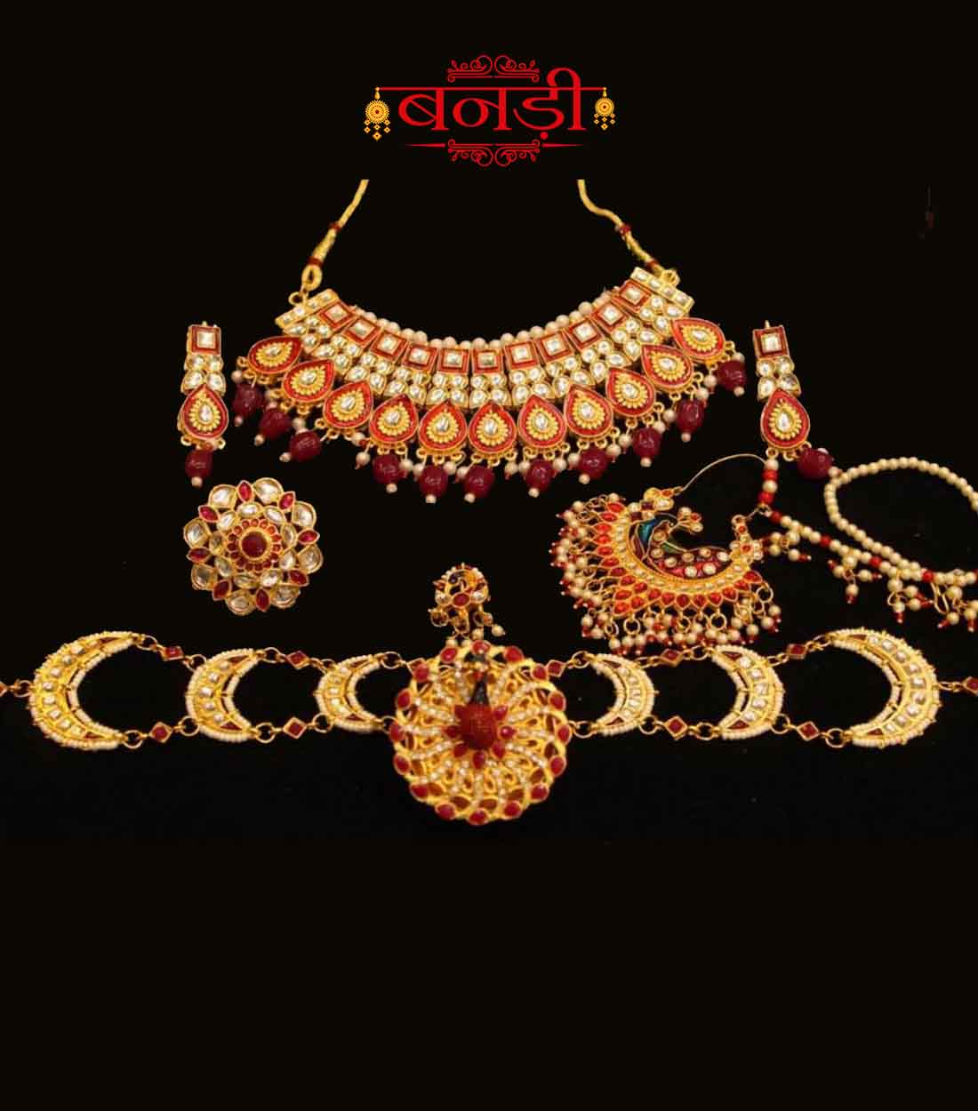 Kundan discount rajputi jewellery