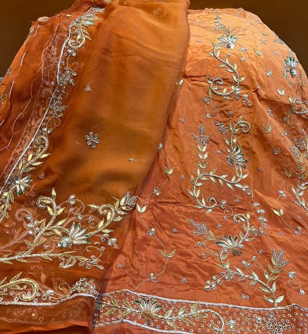 Cheeku Colour Poshak with Heavy Zardoji Work -BEERUZC4