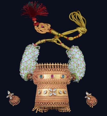 Rajputi Aad and Rajasthani Desi Choker 