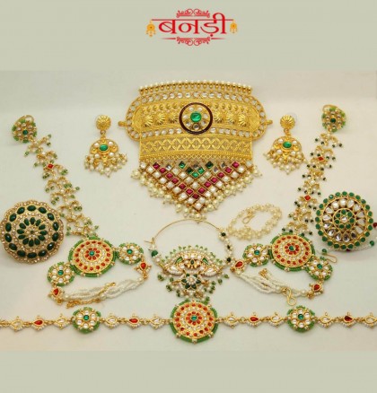 rajwadi aad jewelry set