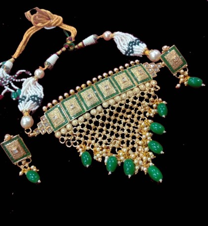 Rajputi Aad and Rajasthani Desi Choker 