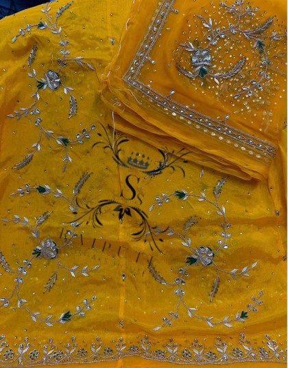 Embroidered Rajputi Dress ,Rajasthani Posak, Fancy Lehenga Choli Semi  Stitched Rajasthani Poshak at Rs 1445/piece | Rajputi Poshak in Surat | ID:  2852582230355